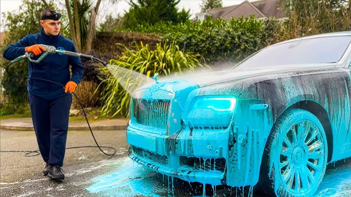 Luxury car detailing result